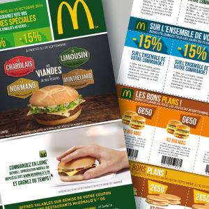 flyer campagne mac donald's