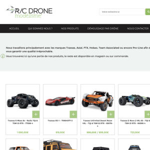 site de vente en ligne rc drone modelisme