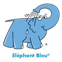 Eléphant bleu