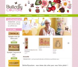 Site e-commerce butterflycouture