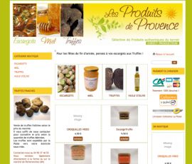 Site e-commerce les-produits-de-provence