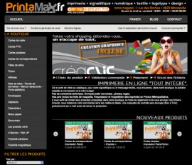 Site e-commerce printamax
